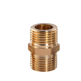 铜直接头4分外丝加长丝达子可代替角阀铜管件水管接头等径接头