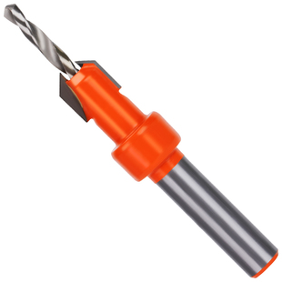 沉孔钻头木工开孔器螺丝沉头打孔成孔限位器深孔引孔锥孔麻花钻头