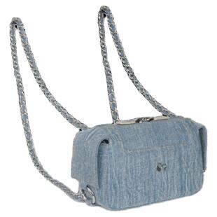 the pleasure molecule里程系列牛仔小飞侠包链条双肩包多种背法
