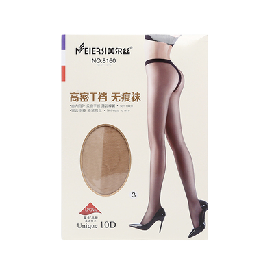 无痕超薄脚尖透明美尔丝连袜丝袜