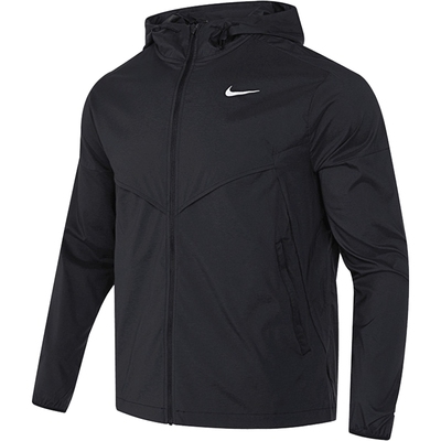 滔搏NIKE耐克男子连帽皮肤衣梭织运动休闲外套跑步夹克FB7541-010