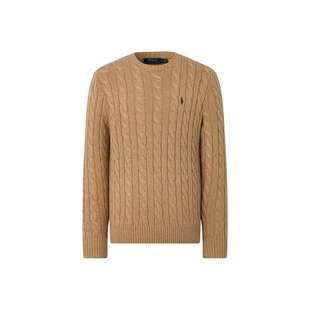 【自营】Ralph Lauren/拉夫劳伦 冬季新款男士百搭麻花打底针织衫