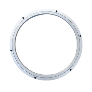 家用酒店圆桌饭店大圆桌餐桌火锅不锈钢钢圈轨道玻璃转盘转芯底座