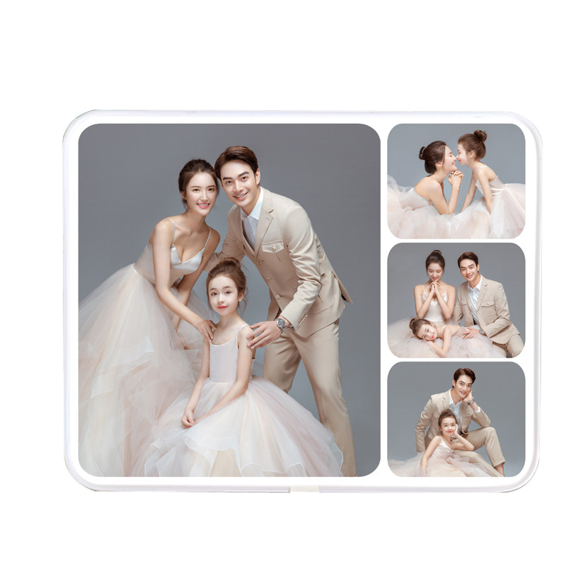 相框摆台儿童宝宝韩版创意个性定制婚纱全家福制作创意组合洗照片