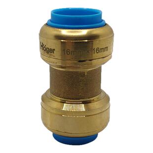 快接管件20铝塑管接头暖气片明装快插异径三通地暖管外丝弯头六通