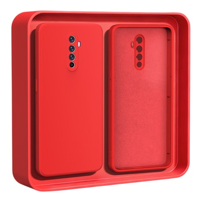 新年红适用oppoRenoAce手机壳oppoAce2新款oppo液态renoAce硅胶reno套ace全包oppoaec本命年红色马年防摔男女