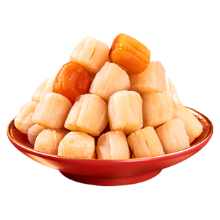 北海印象瑶柱干贝淡干海鲜干货250g扇贝肉元贝拍2份500g沙虫干