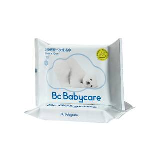 babycare一次性浴巾加大加厚单独包装毛巾洗脸巾酒店旅游出行
