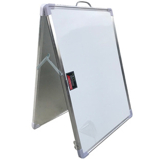 双面写字白板中介房源展板可擦写驻守板人字板手写移动携带黑板笔