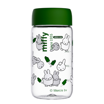 miffy米菲兔塑料水杯女生新款2026高颜值牛奶杯小巧便携直饮水杯