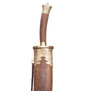 龙泉杨氏不锈钢中华武术刀成人表演软刀响刀健身太极刀单刀未开刃