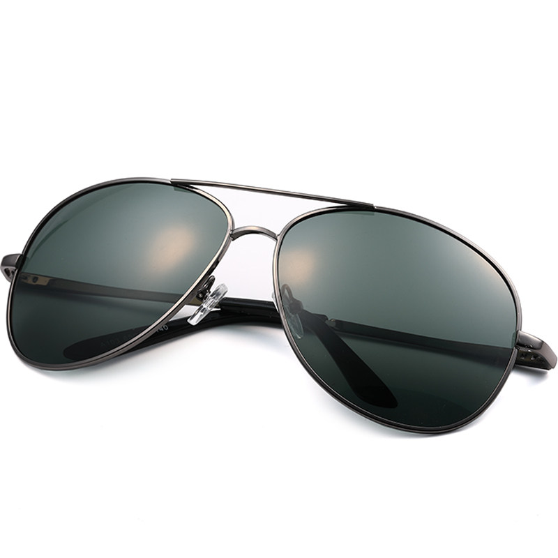 男士太阳镜男潮人墨绿偏光镜蛤蟆镜正品驾驶镜男太阳眼镜可配近视