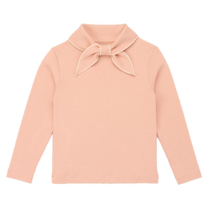 Little现货 Misha Puff FW26秋冬儿童经典打底衫花边领蝴蝶结领