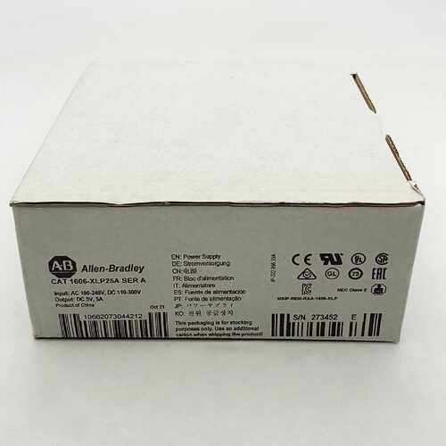议价美国罗克韦尔Allen-BradleyAB1606-XLP25A电源全新质保1年