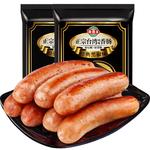 海霸王香肠台湾黑珍猪肉肠台式烤肠原味黑胡椒火腿肠空气炸锅食材