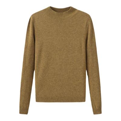 春竹正品100%羊毛一线成衣无缝半高领羊毛衫女套头针织毛衣打底衫