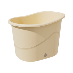 宝宝洗澡桶儿童泡澡桶坐凳洗澡盆婴儿游泳桶家用可坐浴桶带排水孔