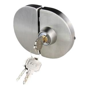 铝合金门锁移门钩锁有框玻璃门锁带框单门锁左右推拉门锁单开门锁