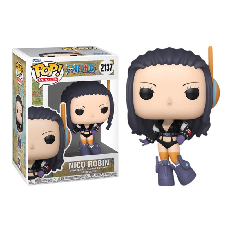 Funko POP海贼王弹头岛One Piece路飞山治罗宾布鲁克索隆雷利手办
