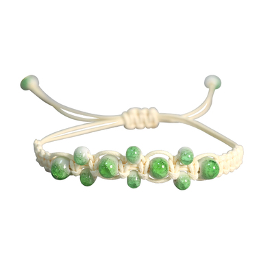 景德镇陶瓷手串编织手绳串珠瓷珠新中式手链女民族风学生文艺手饰