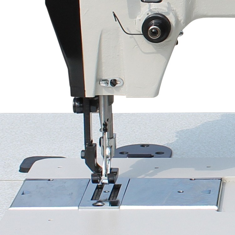 上篷GB6-181上下同步送料厚料缝纫机 皮革硬包吊装带缝纫机工厂用