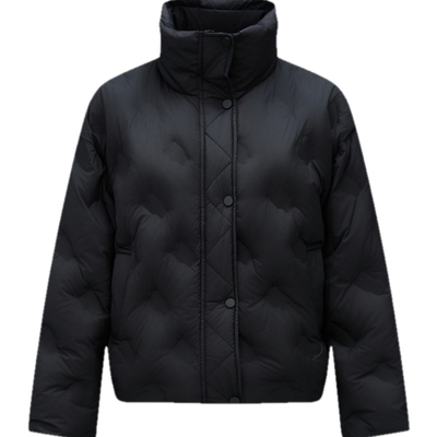 森马90绒子防泼水防风薄羽绒服女