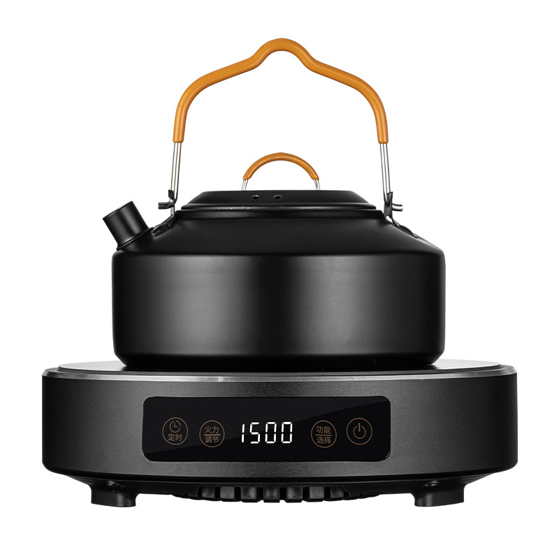 铝合金煮茶电陶炉1500W煮茶器小型迷你家用围炉大功煮咖啡煮面条