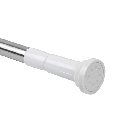 免打孔复合强力可伸缩调节浴帘杆