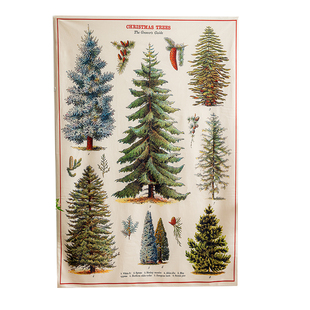 北欧风松树背景布 网红房间改造挂布ins床头布墙面遮丑直播拍照