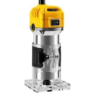 电动修边机开槽机木工神器工具多功能锣机雕刻电木铣铝塑板折弯