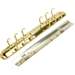 Krause 环A6 171mm金色手账Gillio com slim[活页夹五金包含背板]