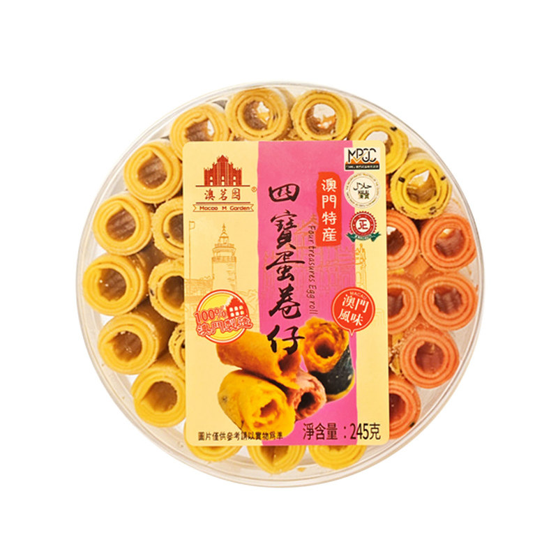 澳茗园澳门咸蛋黄蛋卷紫菜凤凰卷