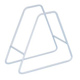 简约北欧风格铁艺隔热垫支架硅胶垫收纳架吐骨盘杯垫收纳神器大号