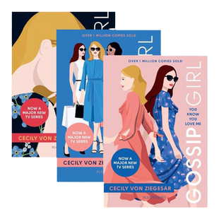 Gossip Girl绯闻女孩系列3册 英文原版小说 你知道你爱我You Know You Love Me 我想要所有All I Want Is Everything进口英语书籍