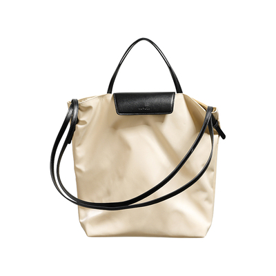 【小优家包包】HOYOZI极简轻便尼龙单肩手提包女2025大容量通勤包