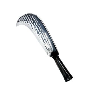 手工锻打炮弹钢砍柴刀农用砍树劈柴专用砍材刀户外割树枝镰刀柴刀