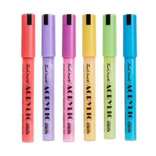 Touchmark丙烯马克笔单支拍立得丙烯笔白色高光笔金色签字笔油漆笔明星签名笔黑色涂鸦笔学生专用美术画笔