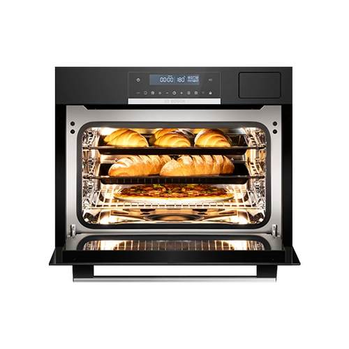 【政府补贴】博世爆款嵌入式蒸烤炸炖一体机家用智能蒸烤箱大容量