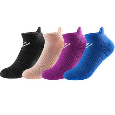 舒跑冬季毛巾底运动短袜男女款