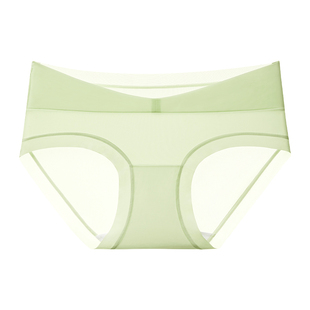 十月结晶孕妇内裤女怀孕早期中晚期专用加长蚕丝底裆抗菌低腰短裤