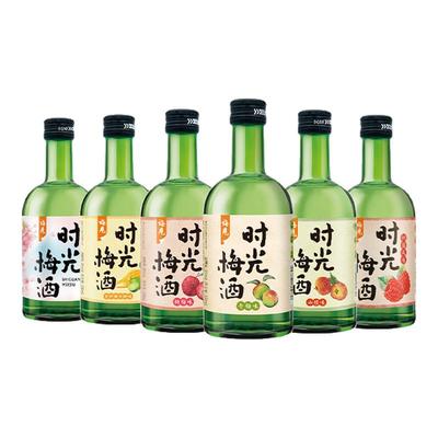梅见时光梅酒8度330ml*6瓶组合装低度微醺果酒女生梅子酒青梅酒