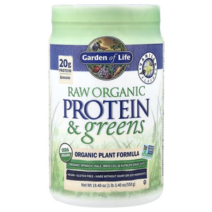 Garden of Life雀巢生命花园RAW蛋白质粉绿色食品有机植物配方