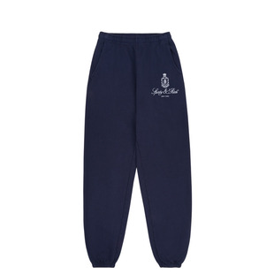 Sporty&Rich Preppy系列Vendome美式复古休闲百搭卫裤长裤