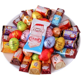 徐福记雀巢奇欧比多混合口味巧克力散装年货送礼(代可可脂)