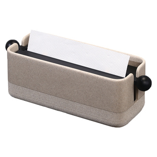 轻奢高级感擦手纸盒酒店卫生间台面擦手纸巾盒台式洗手台干手纸盒