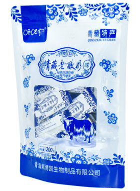 青藏特产 牦牛拉丝老酸奶咂吧客风味软糖 青海旅游同款 西宁零食