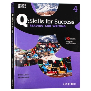 牛津学术英语成功系列读写教材4级 英文原版 Oxford Q Skills for Success Reading and Writing 4 英文版进口原版书籍 OUP Oxford