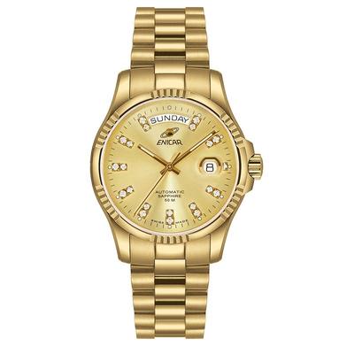 自营男表Enicar经典全自动机械