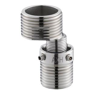 万向曲角接头淋浴花洒龙头变径弯脚偏心加长曲脚螺丝转换配件拐脚