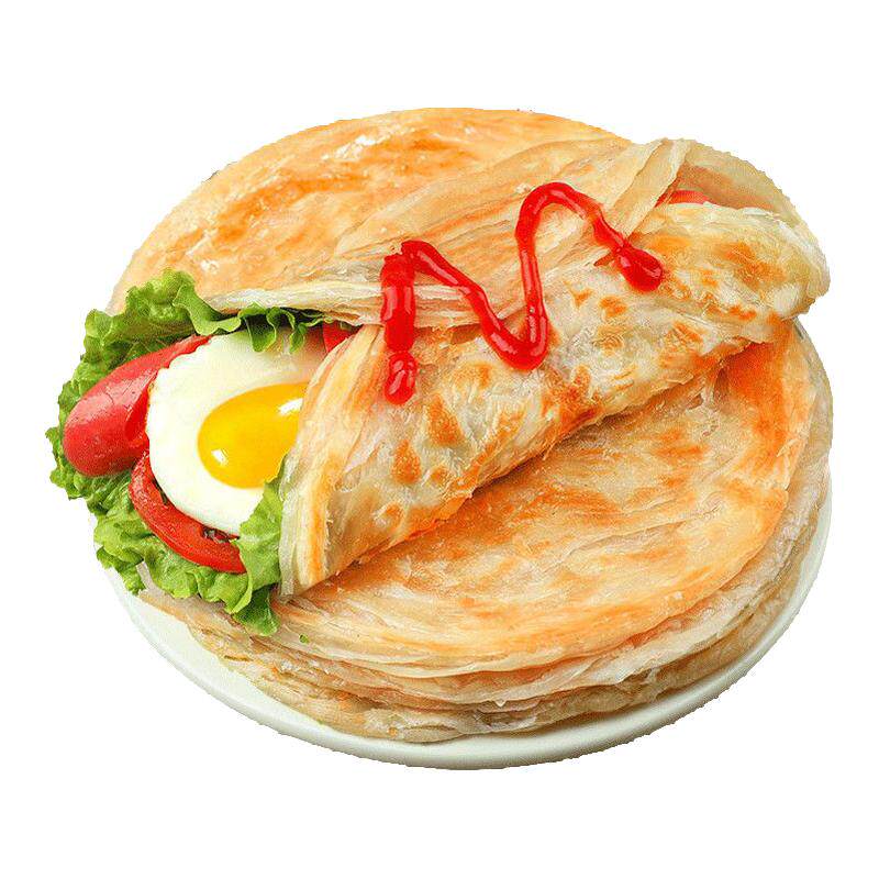 原味手抓饼家庭装面饼